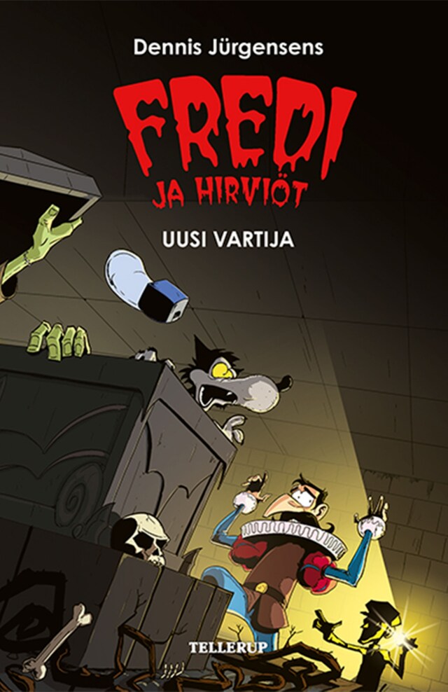 Book cover for Fredi ja hirviöt #5: Uusi vartija