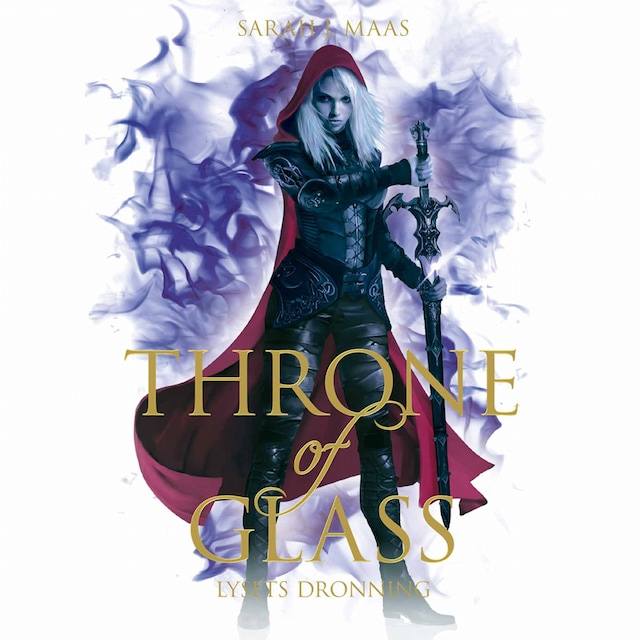 Couverture de livre pour Throne of Glass #5:  Lysets dronning