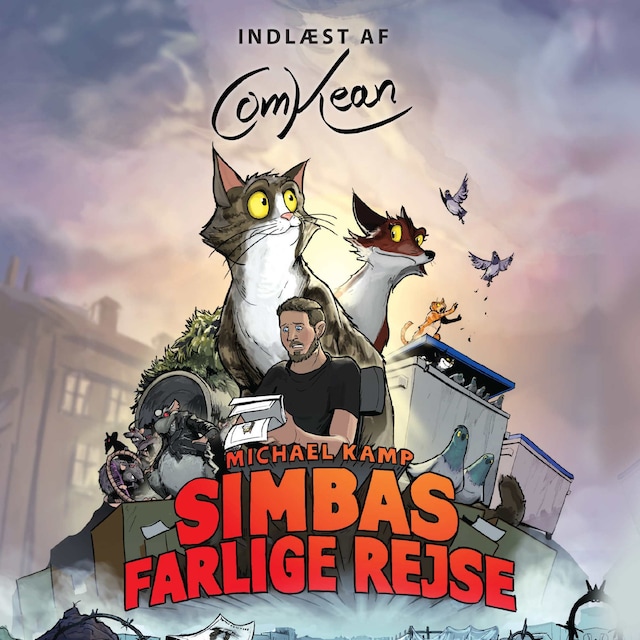 Book cover for Comkean præsenterer - Simbas farlige rejse