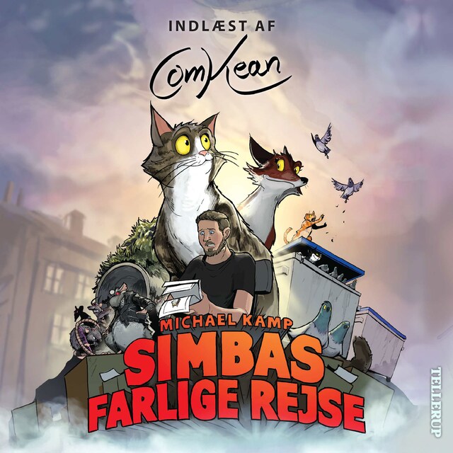 Book cover for Comkean præsenterer - Simbas farlige rejse