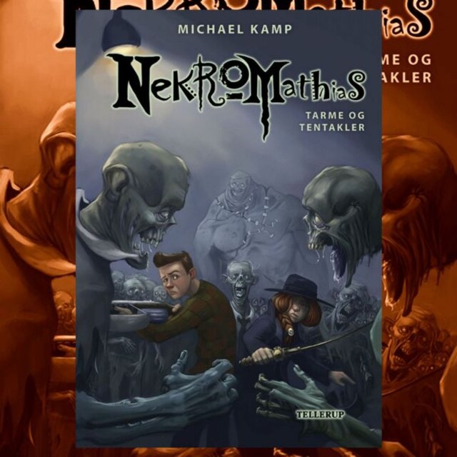 Book cover for Nekromathias #6: Tarme og tentakler
