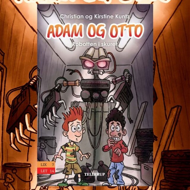 Portada de libro para Adam og Otto #3: Robotten i skuret