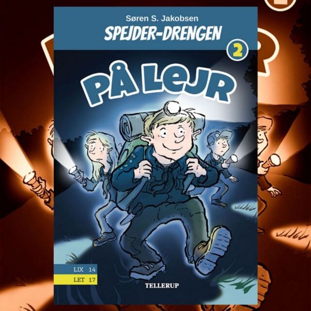 Buchcover für Spejderdrengen #2: På lejr