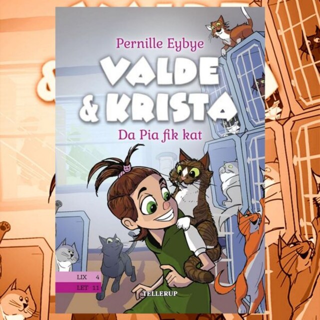 Boekomslag van Valde & Krista #1: Da Pia fik kat