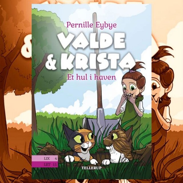 Book cover for Valde & Krista #2: Et hul i haven