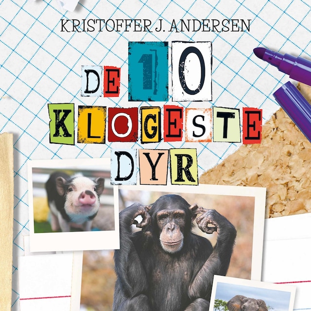 Book cover for De 10 dyr: De 10 klogeste dyr