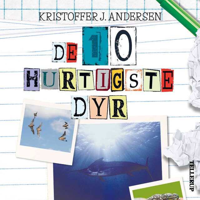 Book cover for De 10 dyr: De 10 hurtigste dyr