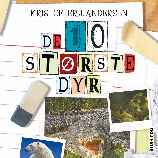 Book cover for De 10 dyr: De 10 største dyr