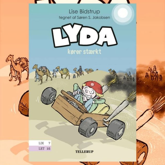 Copertina del libro per Lyda #5: Lyda kører stærkt