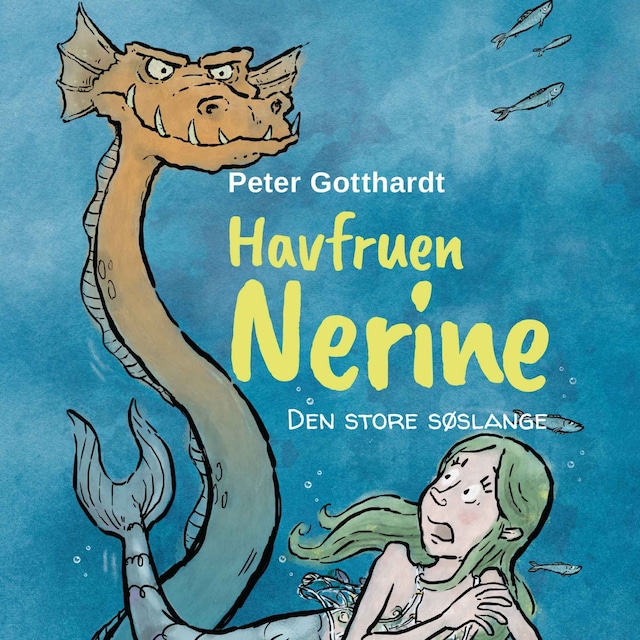 Bokomslag for Havfruen Nerine #2: Den store søslange