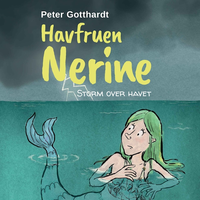 Bogomslag for Havfruen Nerine #4: Storm over havet