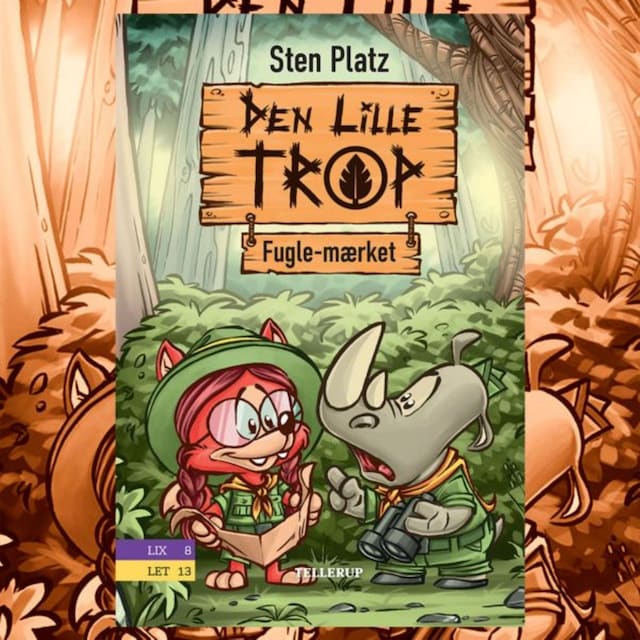 Book cover for Den lille trop #2: Fugle-mærket