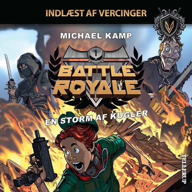 Book cover for Battle Royale #1: En storm af kugler