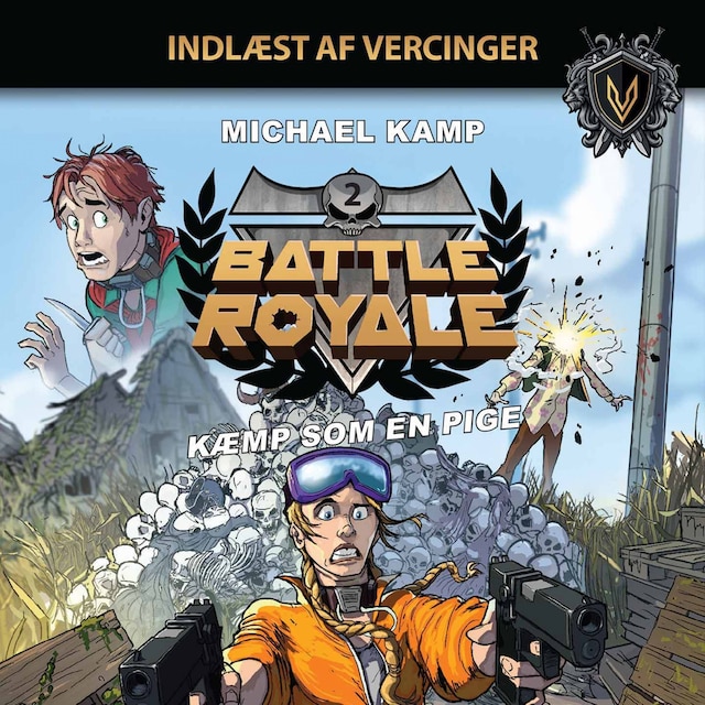 Buchcover für Battle Royale #2: Kæmp som en pige