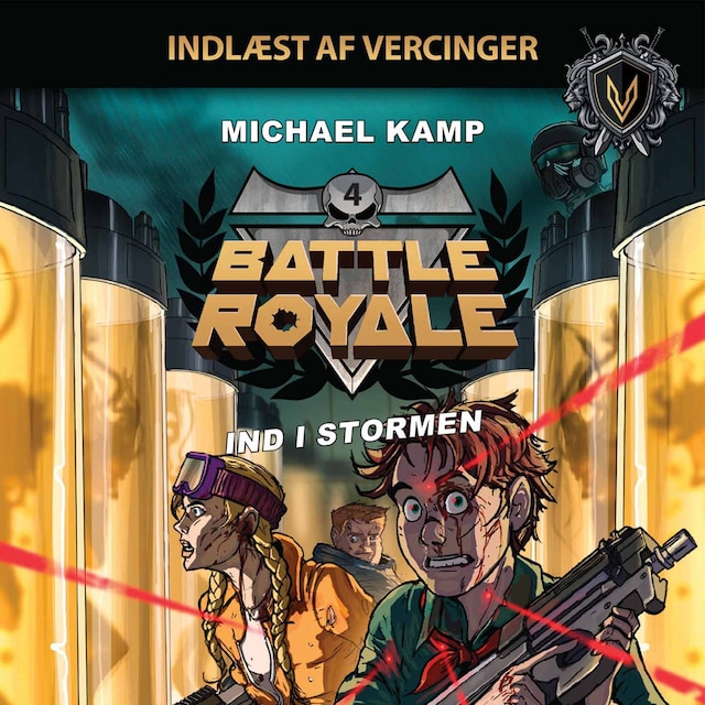 Boekomslag van Battle Royale #4: Ind i stormen