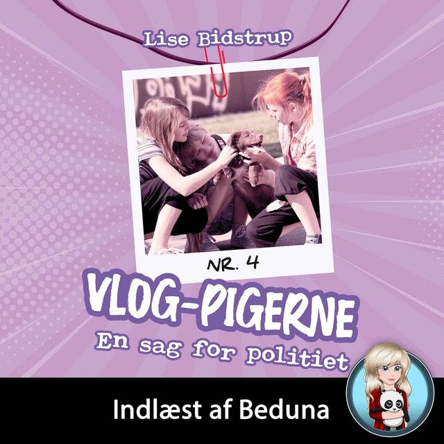 Portada de libro para Vlog-pigerne #4: En sag for politiet