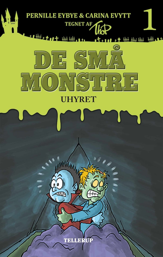 Boekomslag van De små monstre #1: Uhyret (Lyt & Læs)