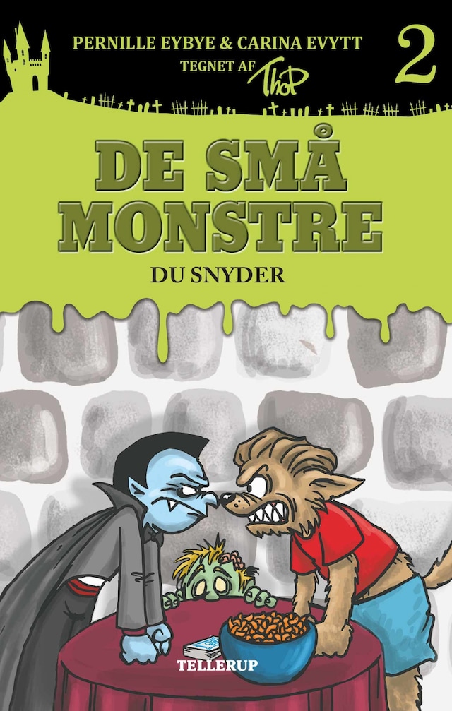 Book cover for De små monstre #2: Du snyder (Lyt & Læs)