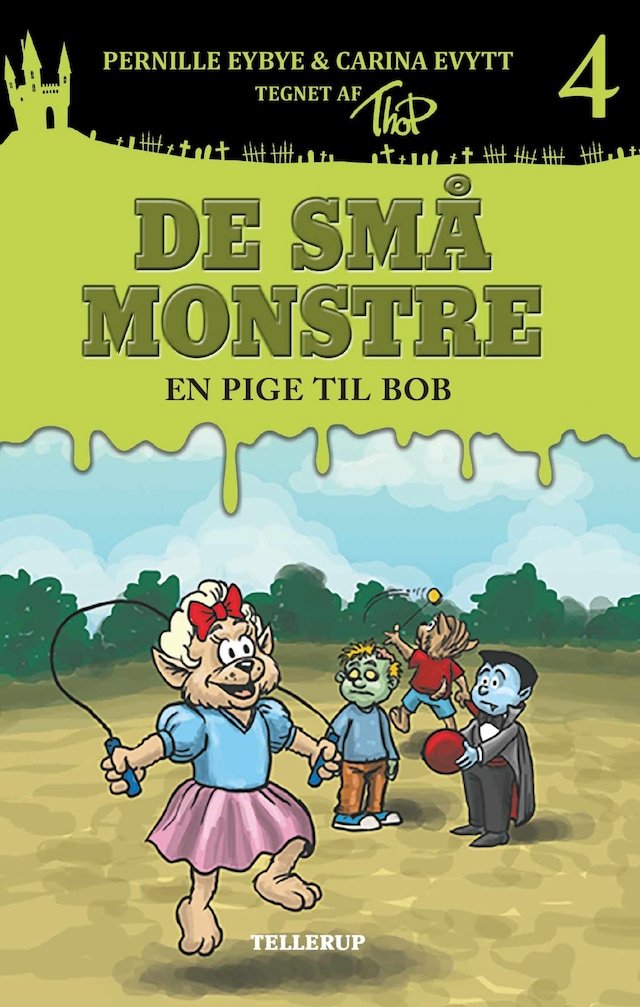 Boekomslag van De små monstre #4: En pige til Bob (Lyt & Læs)