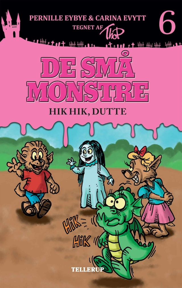 Kirjankansi teokselle De små monstre #6: Hik hik, Dutte (Lyt & Læs)