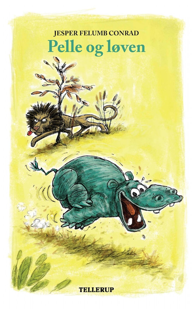 Book cover for Pelle og løven (Lyt & Læs)