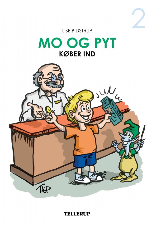 Book cover for Mo og Pyt #2: Mo og Pyt køber ind (Lyt & Læs)