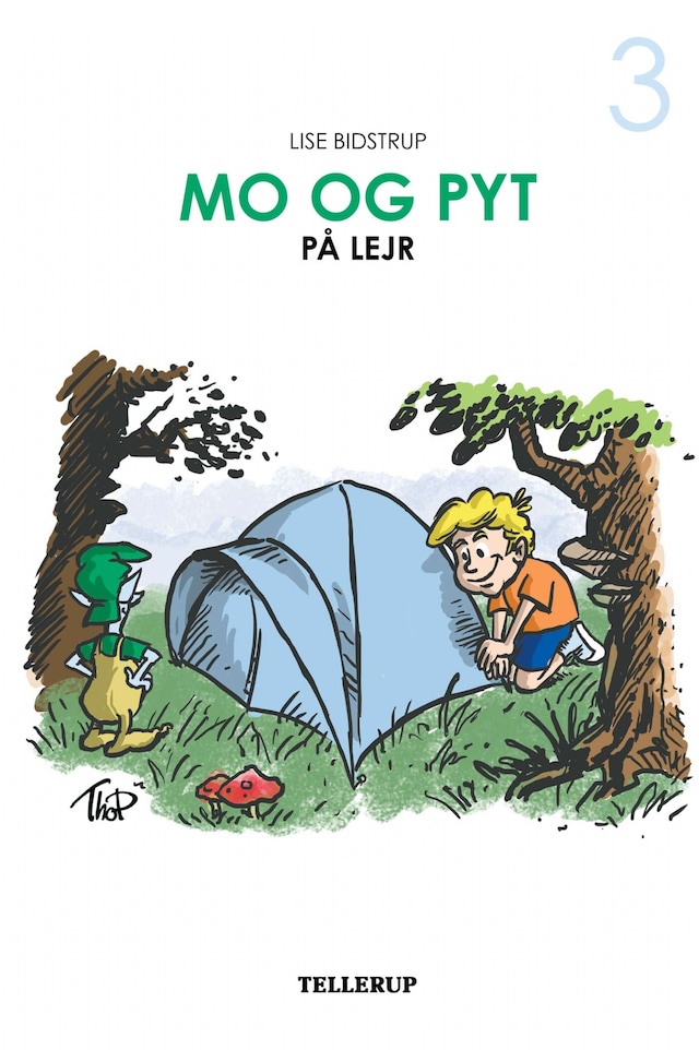 Book cover for Mo og Pyt #3: Mo og Pyt på lejr (Lyt & Læs)