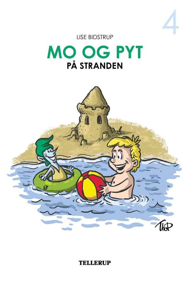Book cover for Mo og Pyt #4: Mo og Pyt på stranden (Lyt & Læs)