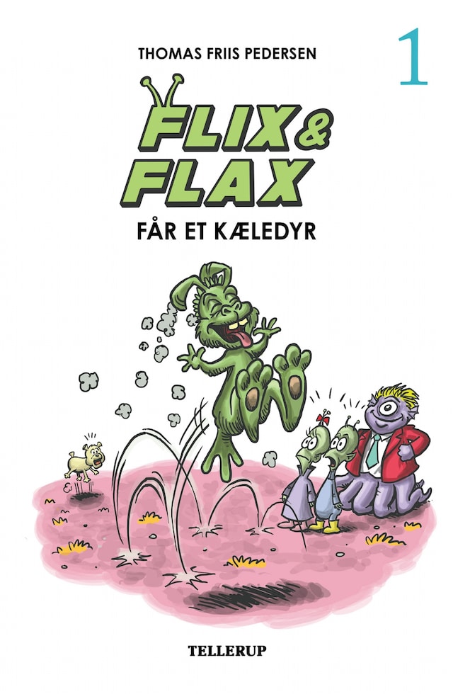 Book cover for Flix & Flax #1: Flix & Flax får et kæledyr (Lyt & Læs)
