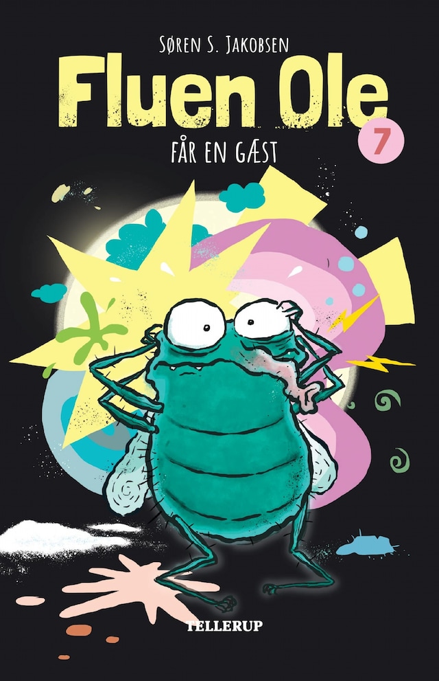Book cover for Fluen Ole #7: Fluen Ole får en gæst (Lyt & Læs)
