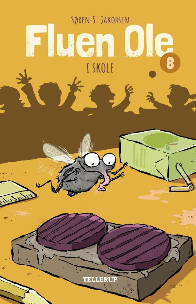 Book cover for Fluen Ole #8: Fluen Ole i skole (Lyt & Læs)