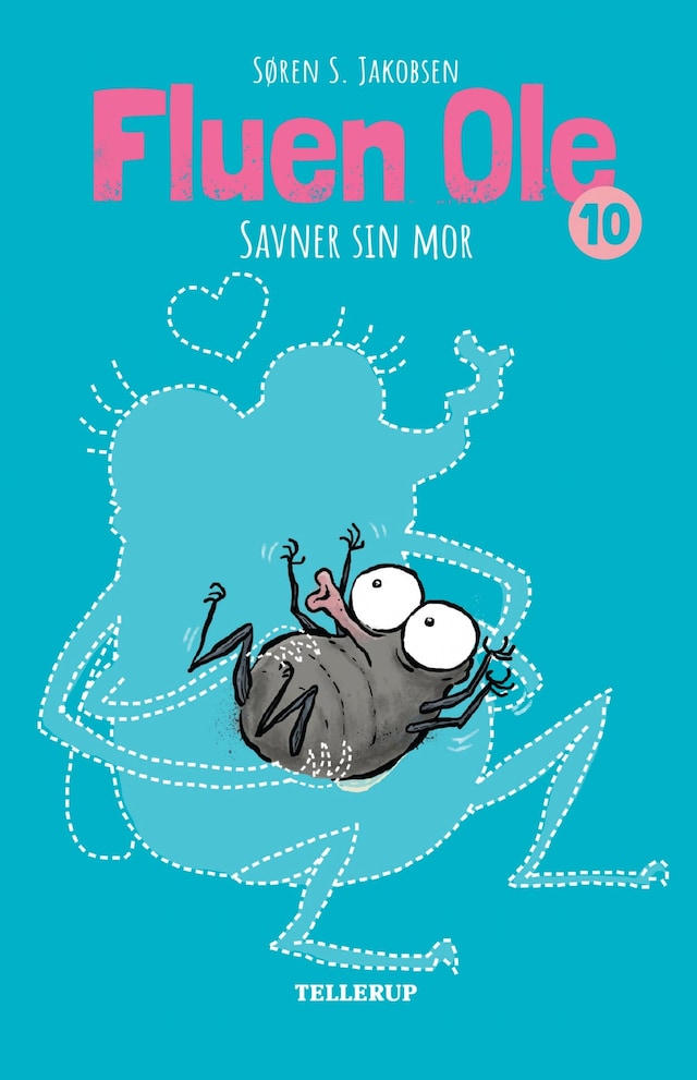 Book cover for Fluen Ole #10: Fluen Ole savner sin mor (LYT & LÆS)