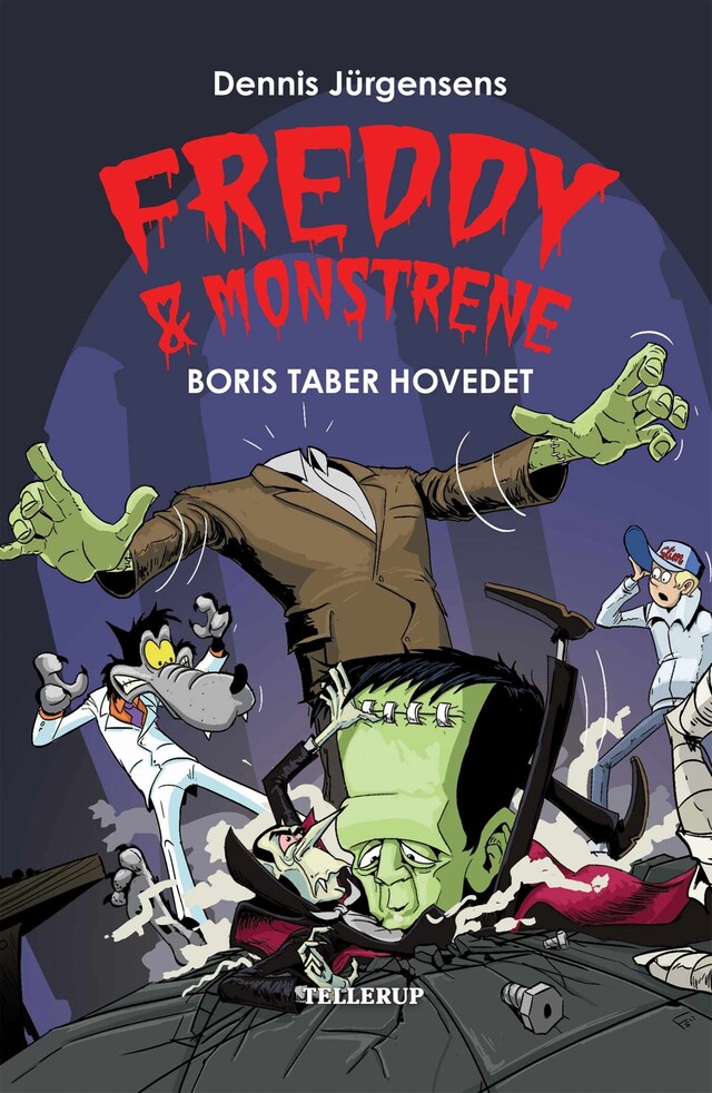 Bokomslag för Freddy & monstrene #1: Boris taber hovedet (Lyt & Læs)