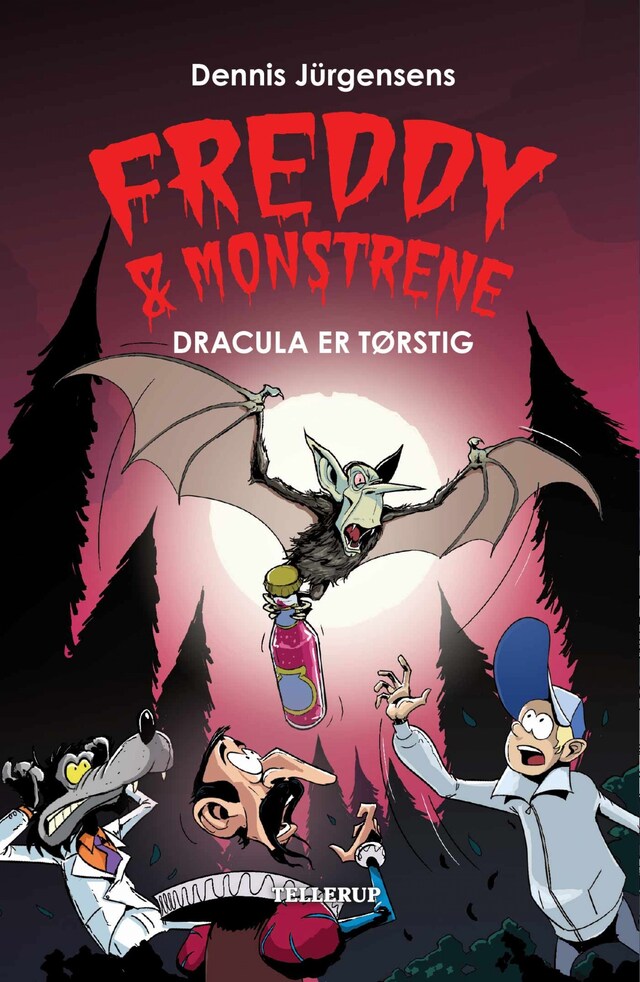 Book cover for Freddy & monstrene #3: Dracula er tørstig (LYT & LÆS)