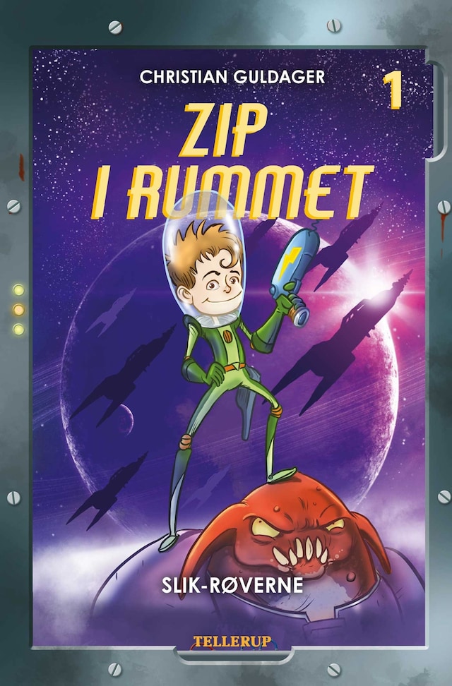 Book cover for Zip i rummet #1: Slik-røverne (Lyt & Læs)