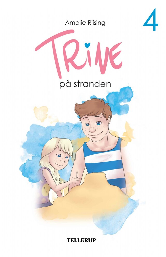 Book cover for Trine #4: Trine på stranden (Lyt & Læs)