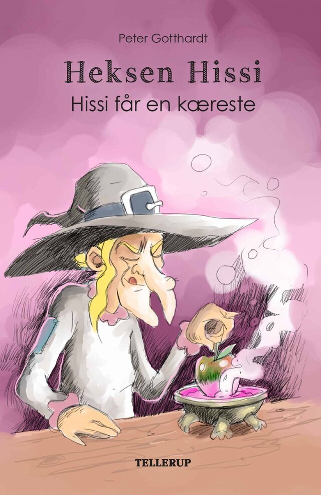 Book cover for Heksen Hissi #2: Hissi får en kæreste (Lyt & Læs)