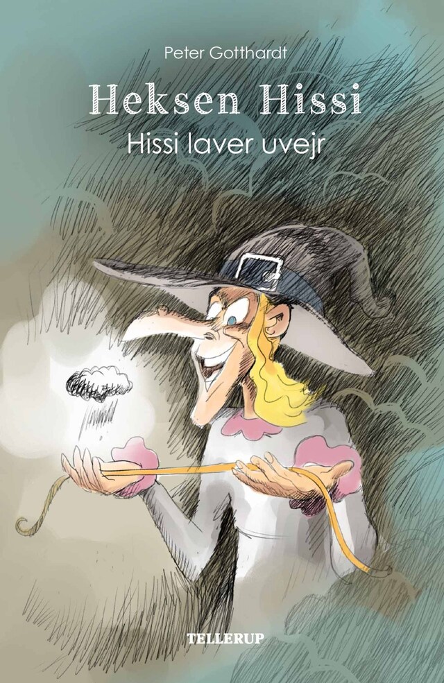 Couverture de livre pour Heksen Hissi #3: Hissi laver uvejr (Lyt & Læs)