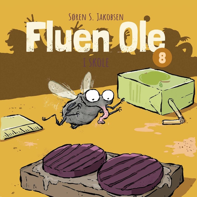 Book cover for Fluen Ole #8: Fluen Ole i skole