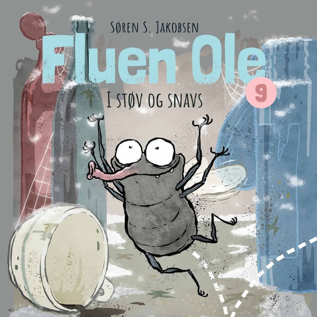 Couverture de livre pour Fluen Ole #9: Fluen Ole i støv og snavs