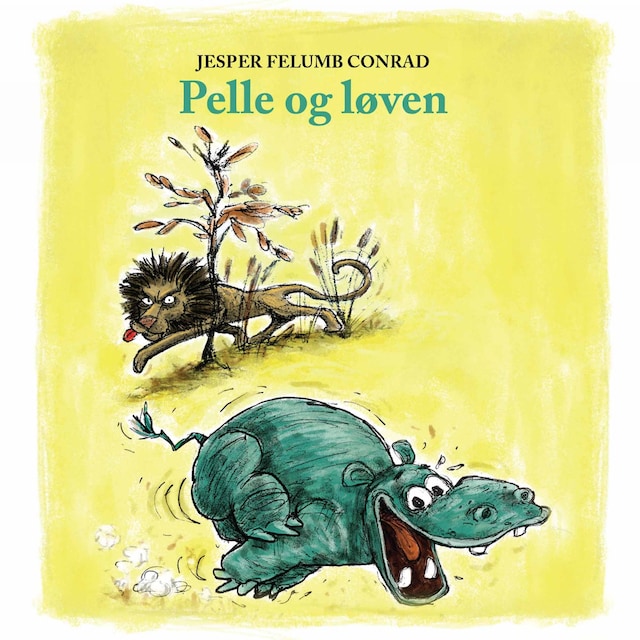 Book cover for Pelle og løven