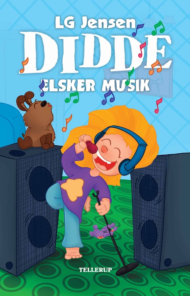 Kirjankansi teokselle Didde elsker alt #3: Didde elsker musik (Lyt & Læs)