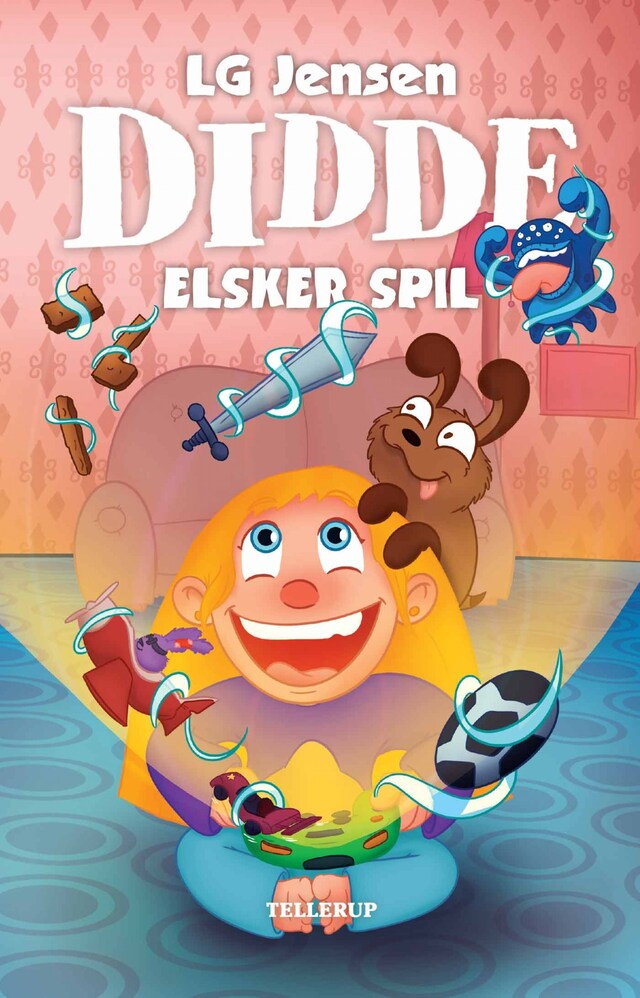 Book cover for Didde elsker alt #4: Didde elsker spil (LYT & LÆS)