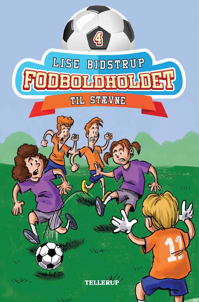 Book cover for Fodboldholdet #4: Til stævne (Lyt & Læs)