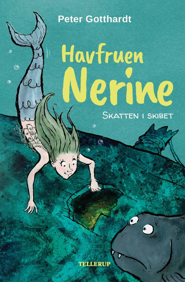 Portada de libro para Havfruen Nerine #1: Skatten i skibet (Lyt & Læs)