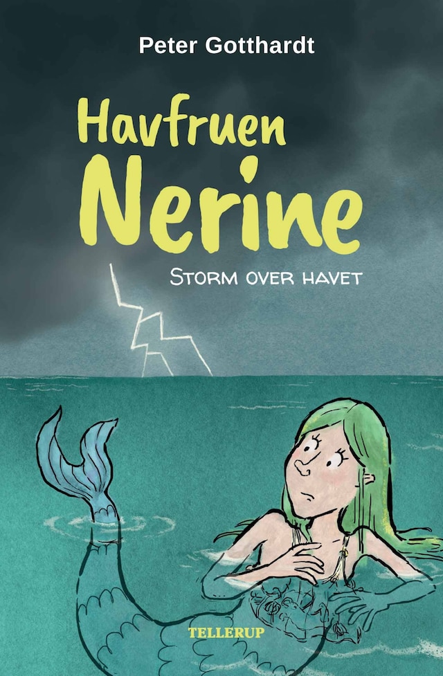 Bogomslag for Havfruen Nerine #4: Storm over havet (Lyt & Læs)