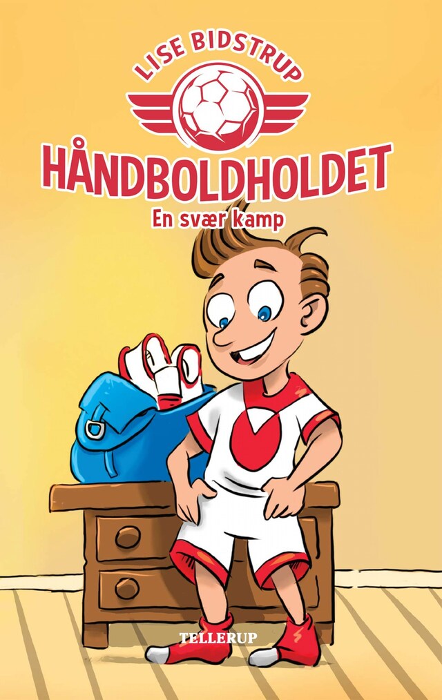 Kirjankansi teokselle Håndboldholdet #1: En svær kamp (Lyt & Læs)