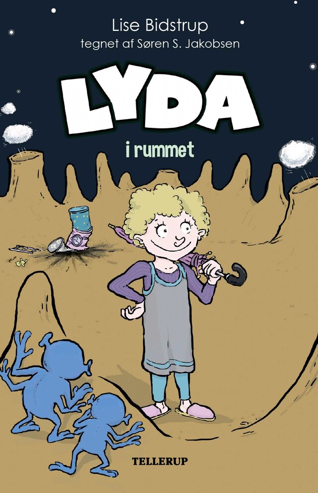 Boekomslag van Lyda #2: Lyda i rummet (LYT & LÆS)