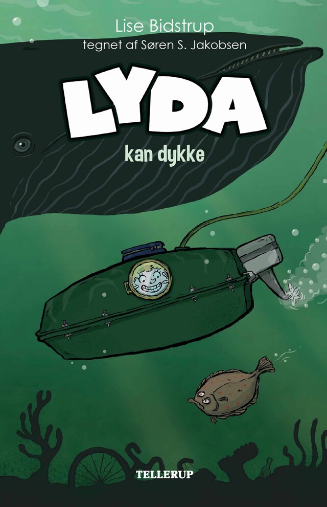 Bogomslag for Lyda #4: Lyda kan dykke (Lyt & Læs)