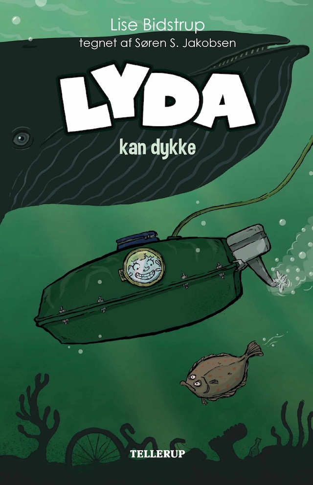 Bogomslag for Lyda #4: Lyda kan dykke (Lyt & Læs)